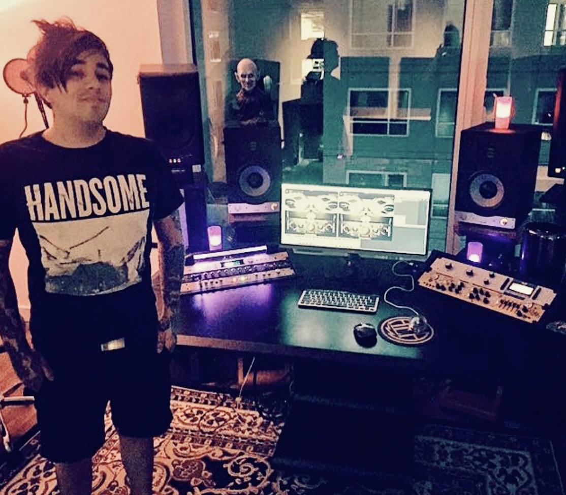 Professional studio demonstration of Kiss of Shame plugin at AES Convention